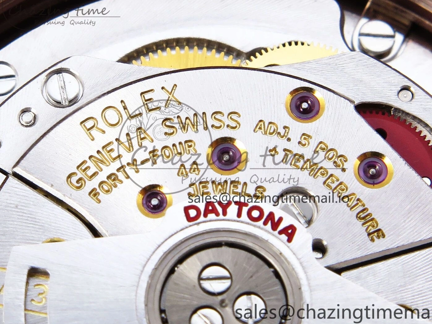 MiroTime 0302 Daytona 116505 KING 1:1 Best Edition Chocolate Dial on RG Bracelet SH OdorResistant 1932